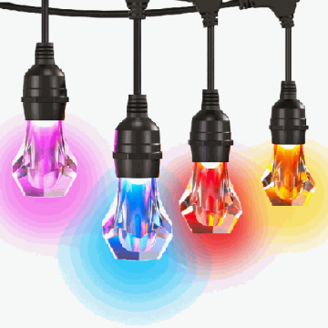 Āra gaismas virtene Nanoleaf Essentials Matter Smart Multicolour, Starter Kit 30 m