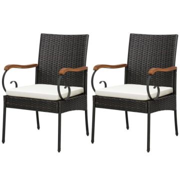 Outdoor Chair Set, 2-Piece, 60.96 × 88.9 × 54.61 cm