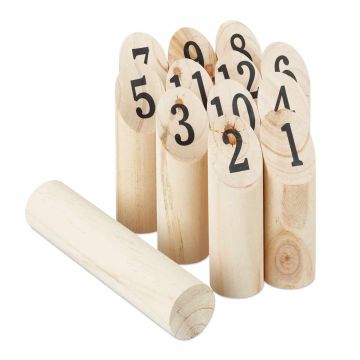 Āra mešanas spēle Finn Kubb Relaxdays 10023484.0, 12 daļas