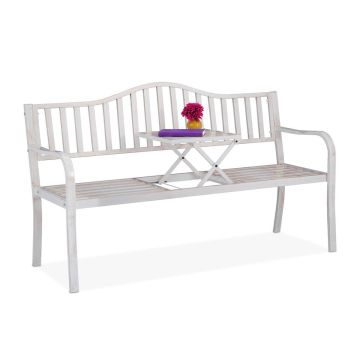 Dārza sols Relaxdays 10036072_1255, līdz 3 cilvēkiem, 150 × 89 × 58,5 cm
