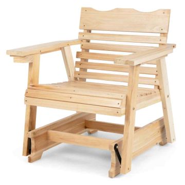Outdoor rocking chair, 80 × 87 × 81 cm