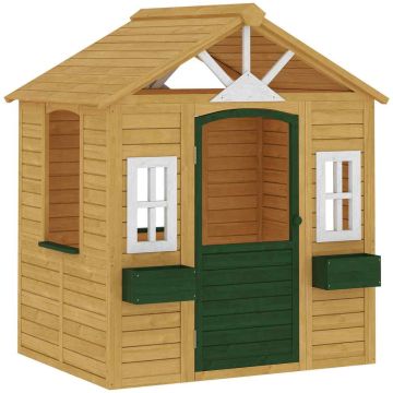 Детский игровой домик для улицы, для детей 3–8 лет, 134,5 × 97 × 150 см