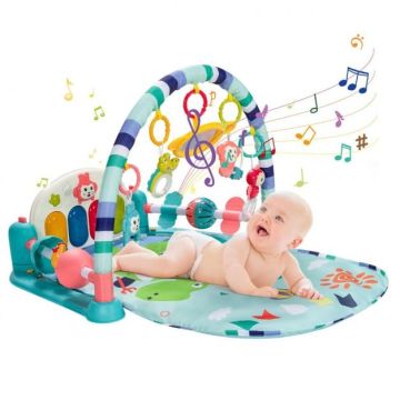 Baby play mat with removable piano, 77.5 × 59.7 × 49.5 cm