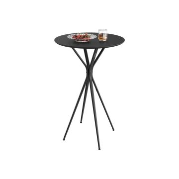 Virtuves galds 60x60x105 cm, melns