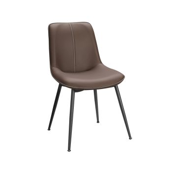 Барный стул 56x50,3x81 см., темно-коричневый/черный