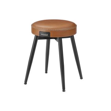 Табурет 48x48x48,2 см., коричневый/черный