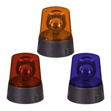 LED signāllampiņu komplekts Relaxdays 10050319.0, 3 gab, Ø 9,5 × 11,5 cm
