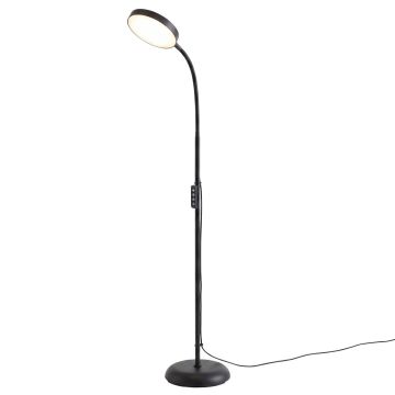 LED stāvlampa VASAGLE, Regulējams spilgtums, Melna, 22 × 170 × 22 cm