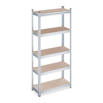 Plauktu bloks Relaxdays 10050789.0, 5 plaukti, 70 × 150 × 30 cm