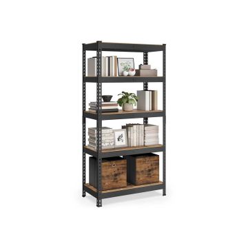 SONGMICS Shelving Unit, 5 shelves, 90 × 180 × 45 cm