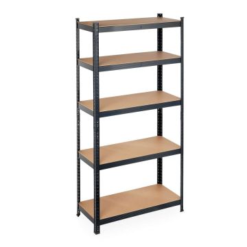 Plauktu sistēma Relaxdays 10034169.0, Regulējama, 90 × 180 × 40 cm