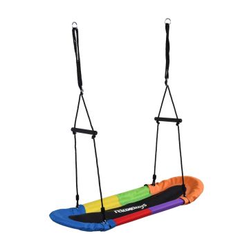 Ligzdas tipa šūpoles Relaxdays, 2 personām, 123 × 45 cm