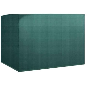 Dārza mēbeļu pārsegs Outsunny 215x155x150cm., tumši zaļš