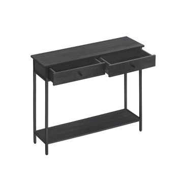 Konsoles galds 30x100x80cm, melns