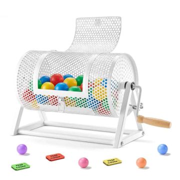 Loterijas bungas VEVOR TY-0711-5.3, 2500 biļetes, 34 × 17,7 × 23 cm