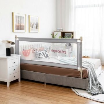 Baby bed guard, 24 height levels, 175.26 × 25.4 × 101.6 cm