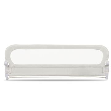 Bed guard, size M, 3 height levels, Grey/white, 180 × 36 × 60 cm
