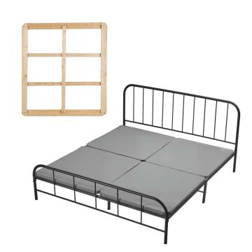 Gultas pamatne VEVOR CB004, 4 daļas, 188 × 200 × 3,8 cm