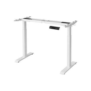 Elektriski augstumā regulējams galda rāmis 60x175x115cm, balts