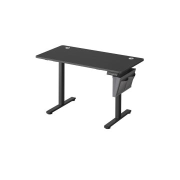 Elektriski augstumā regulējams rakstāmgalds 60x120x120cm, melns