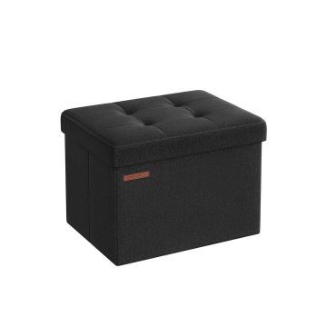 Пуф 31x41x31см., черный
