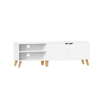 TV galdiņš 160x40x50cm, balts
