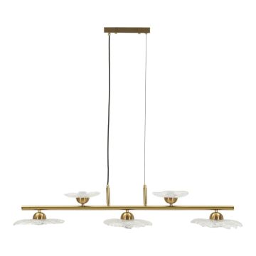 Emily ceiling light, 5 lights, 100 × 24 × 18 cm