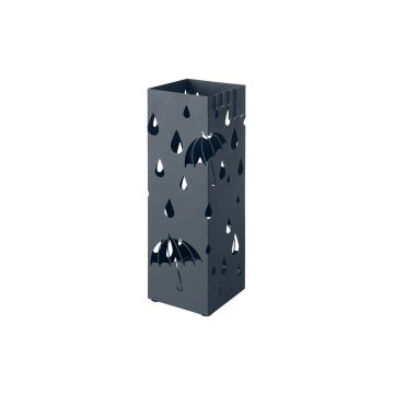 Подставка для зонта 15,5x15,5x49см., темно-серая