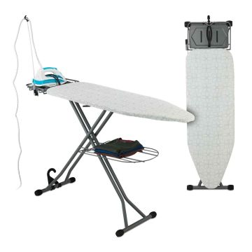 Gludināmais dēlis Relaxdays, regulējama augstuma, 137 × 87 × 39 cm