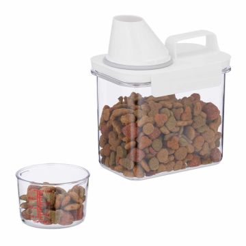 Pārtikas uzglabāšanas trauks Relaxdays, 1,1 l, 15 × 18 × 10 cm
