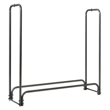 Malkas plaukts, ar PVC pārsegu, Melna, 4 × 1,2 × 4 pēdas
