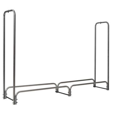 Malkas plaukts, ar PVC pārsegu, Melna, 6 × 1,2 × 4 pēdas