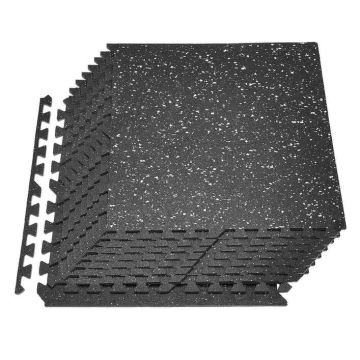 Набор тренировочных матов VEVOR HRD-XJD6610-12W, 12 шт, 600 × 600 × 10 мм