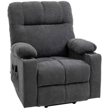 Массажное кресло Homcom 91x95x109см, тёмно-серого цвета