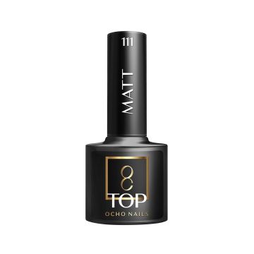 Matēta nagu virskārta OCHO NAILS TOP MATT NO WIPE