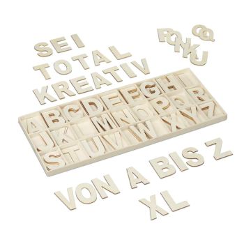 Lielie koka burti Relaxdays, 104 gab
