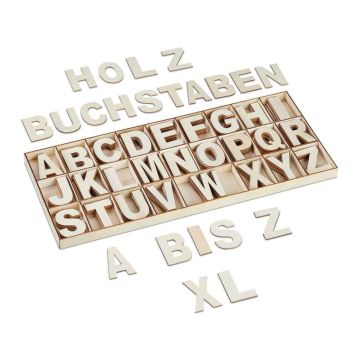 Koka lielie burti Relaxdays, 208 gab