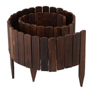 Koka dobes apmale Relaxdays, XL, Brūna, 200 × 40 cm