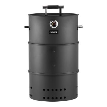 Kokogļu kūpinātava VEVOR KY8547MFS, 2 gatavošanas restes, 56,5 × 87 × 48 cm
