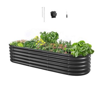 Metāla paaugstinātā dobe VEVOR GM61003-200X60X42CM, 200 × 60 × 42 cm
