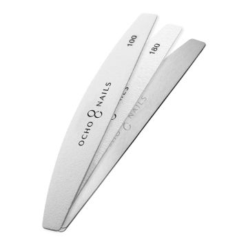 Металлическая основа пилки для ногтей OCHO NAILS, 20 насадок
