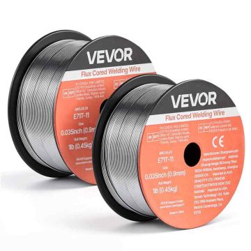 Сварочная проволока MIG VEVOR E71T-11, 2 катушки по 0,45 кг
