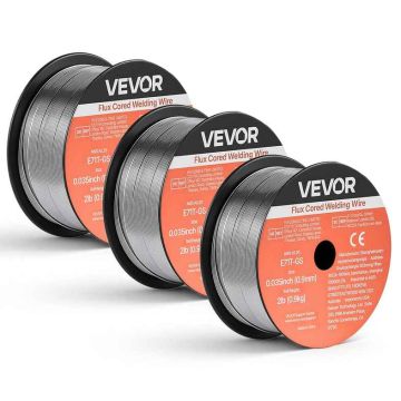 MIG-сварочная проволока VEVOR E71T-GS, 3 катушки