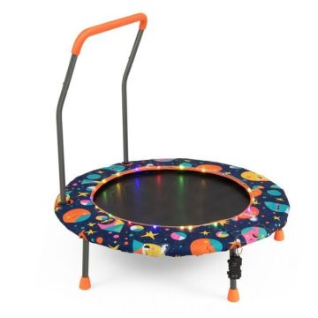 Mini batutas vaikams, 21 LED lemputė, Ø 92 × 92 cm