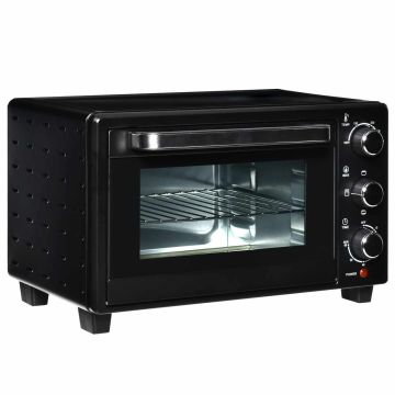 Мини-печь Homcom 46x38,5x29см, чёрного цвета