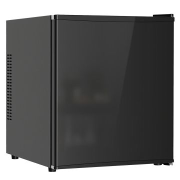 Mini ledusskapis, 44 l, melns, 43 × 51,3 × 51 cm