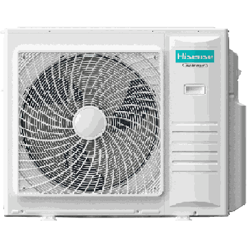Multisplit sistēmas ārējais bloks Hisense 5AMW105U4RQC, līdz 5 iekšējiem blokiem
