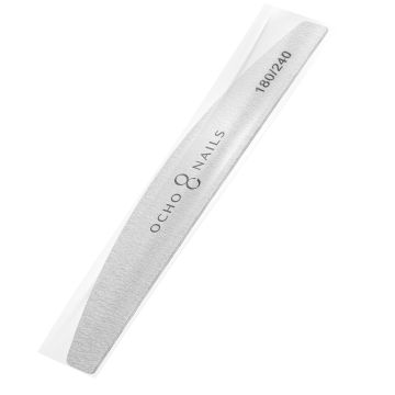 Пилка для ногтей OCHO NAILS, 1 шт., 180/240