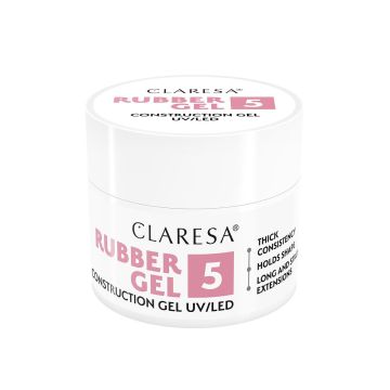 Каучуковый гель Claresa Rubber Gel, 5, 12 г, Розовый