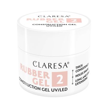 Гель для наращивания ногтей CLARESA Rubber Gel 2